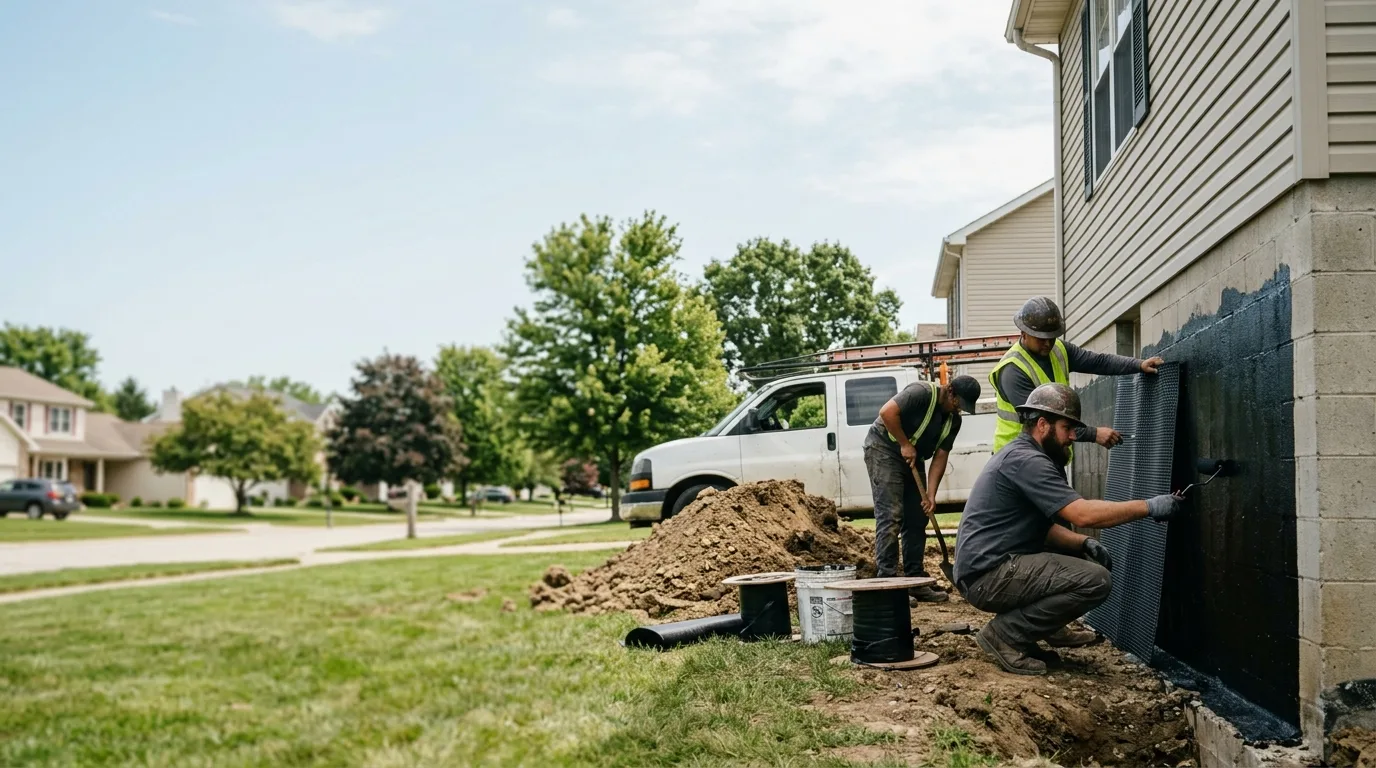 Basement Waterproofing in Rushville, IL near me